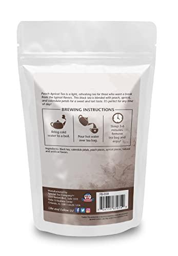 SpecialTea Company Special Tea Company Peach Apricot Black Tea, 20 Tea Bags