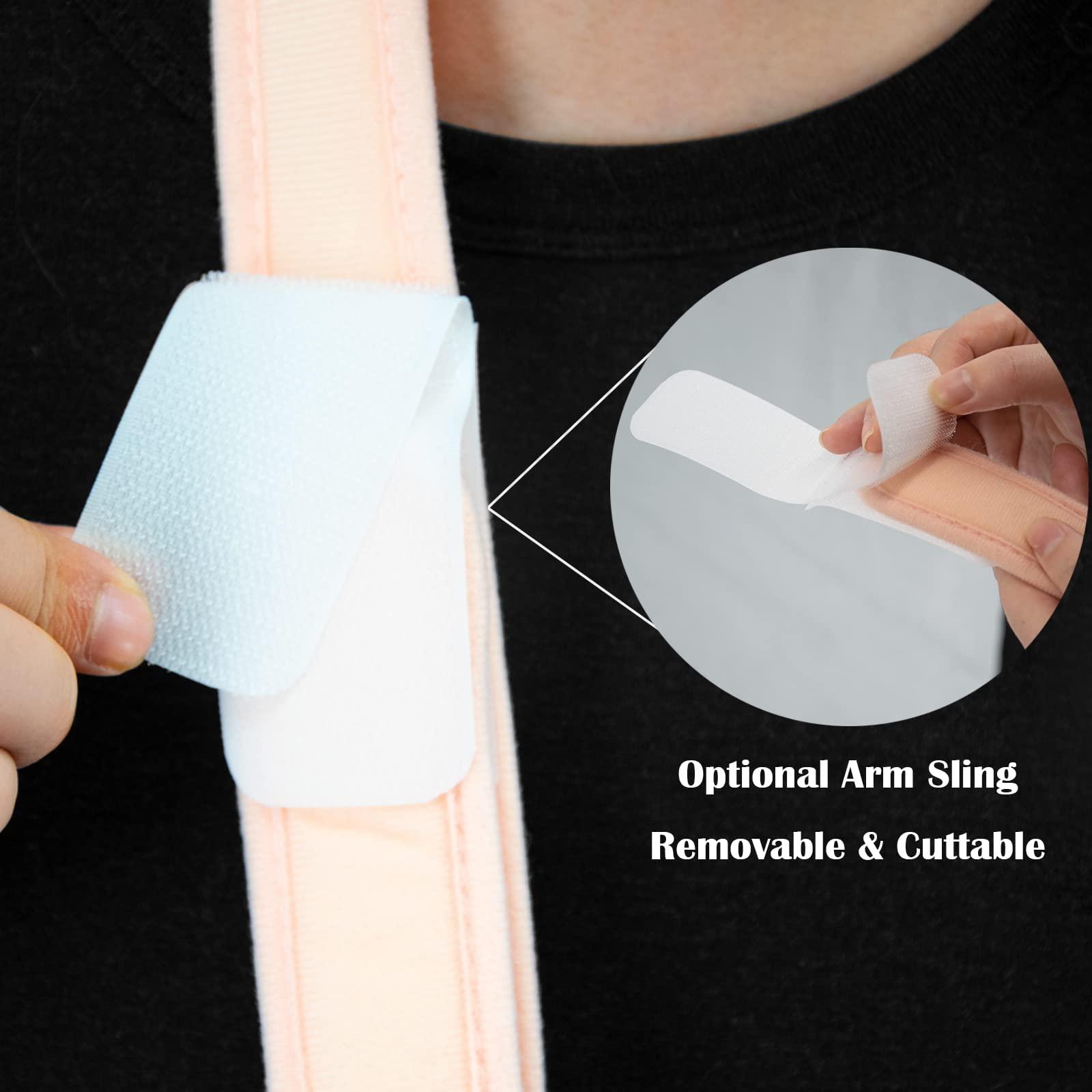Shuyan Jiao Sarmiento Brace - Humeral Shaft Fracture Splint Humeral Fracture Brace for Broken Upper Arm Shoulder Bicep Left/Right Arm Long-Bone Humerus Fracture for Men and Women (M)