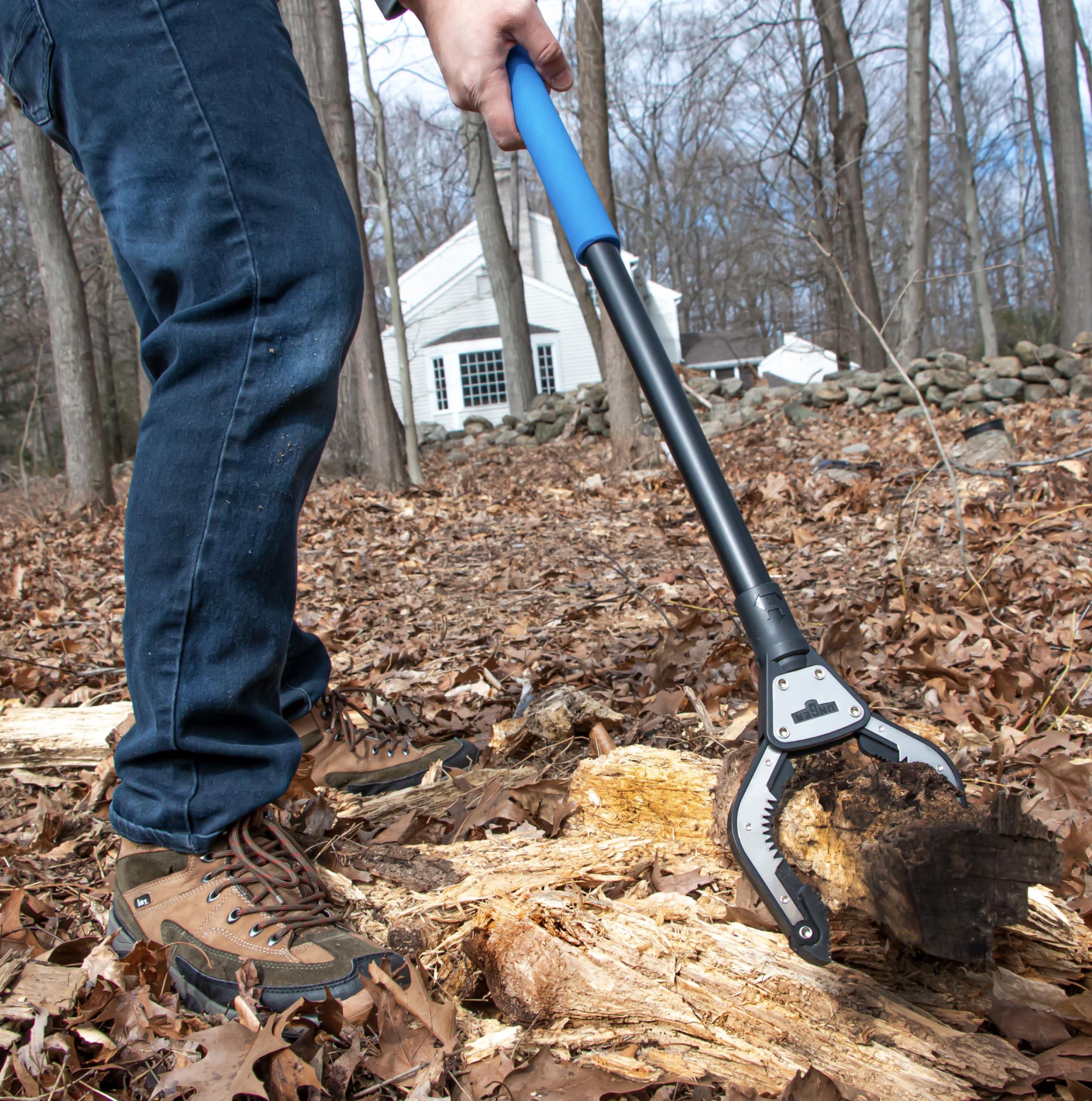 UNGER Unger Professional 42 Rugged Reacher Reacher Grabber Tool & Trash Picker, Outdoor Trash Picker Upper Tool, Heavy Duty Grabber Reacher, Claw Grabber Pickup Tool, Yard Clean Up