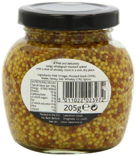 Lakeshore Lakeshore Wholegrain Mustard with Irish Whiskey, 7.2 Ounce