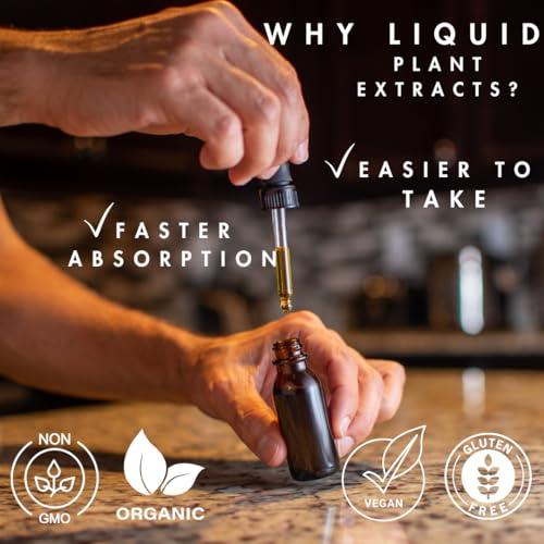 Herbal Wellness Hawaii Herbal Wellness Hawaii Organic Spirulina Extract - Pure Plant-Based Supplement with Organic Vegetable Glycerin 32 Fl.oz