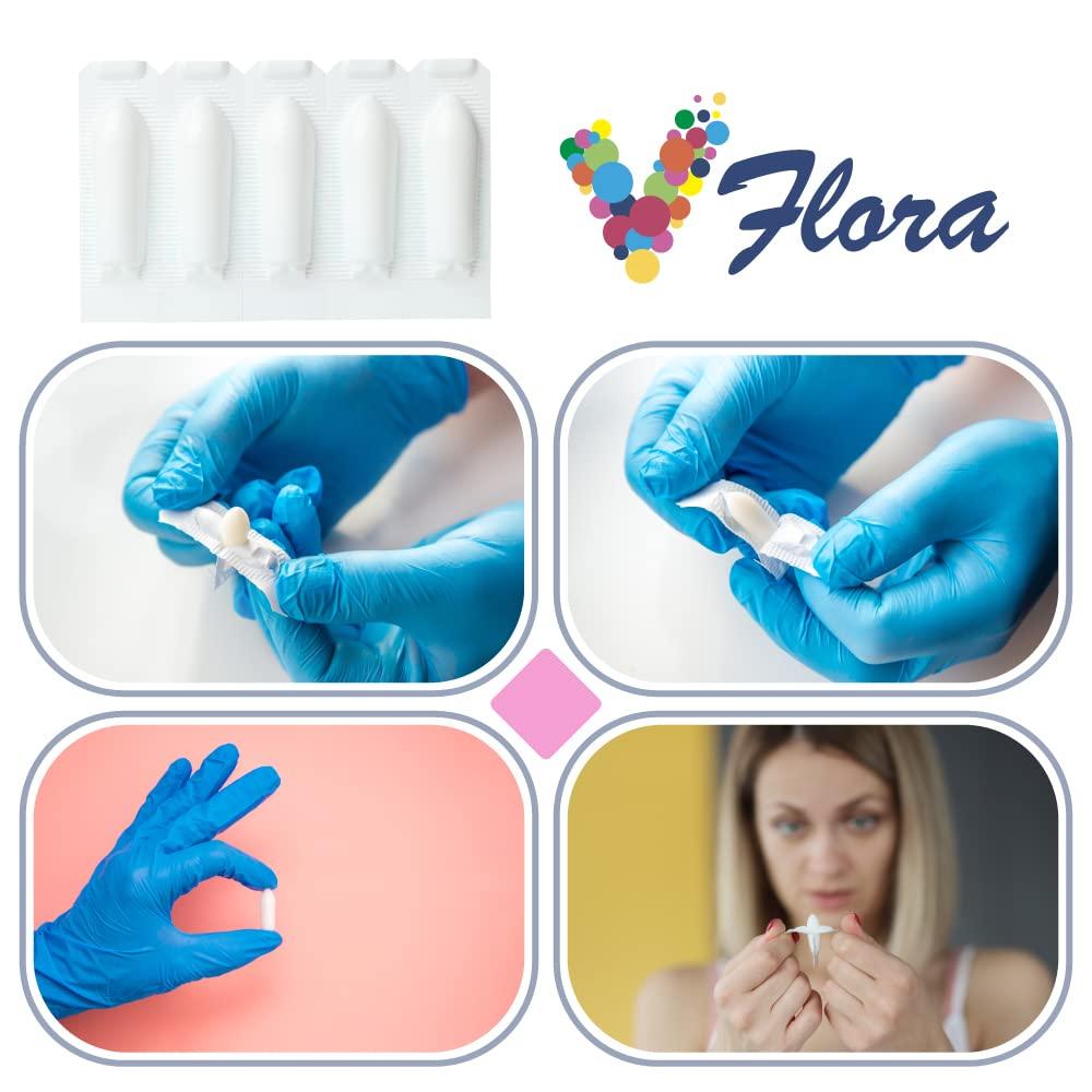 VagiBiom VagiBiom 5-Day Vflora (Lactobacillus crispatus + L. gasseri) to Balance Intimate Flora. Nourish and Nurture Good Flora for Skin Health. Ultra Potent 100% Natural Vegan (5 Suppositories)