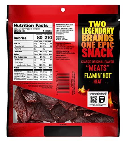 Frito Lay Jack Links Doritos Flamin\' Hot 2.65oz