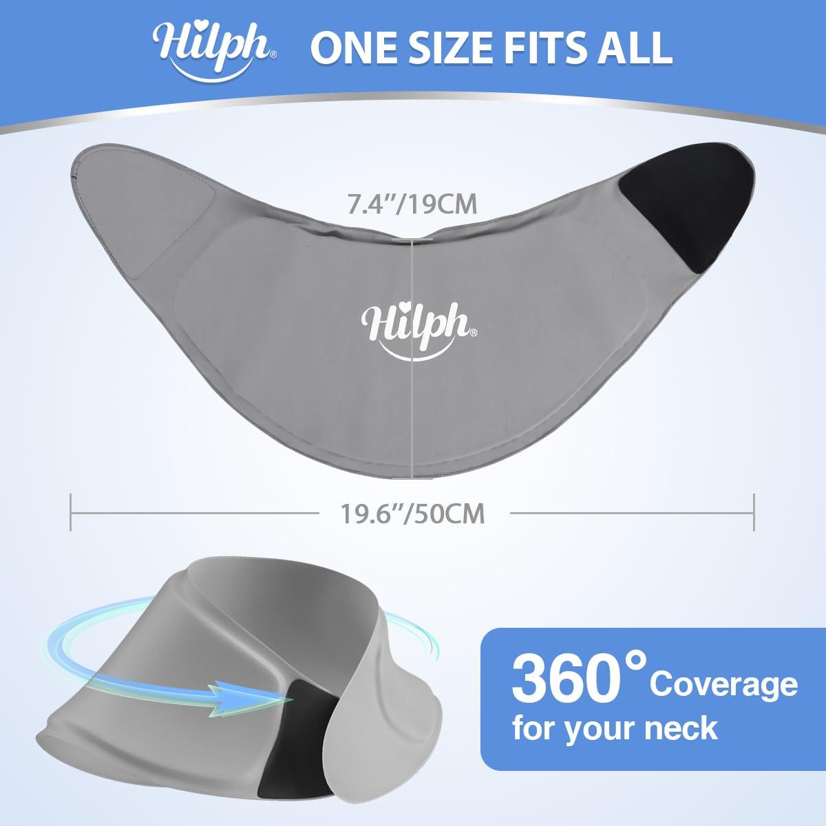 Hilph Hilph Neck Ice Pack Cervical for Pain Relief and Neck Ice Bag Wrap for Injuries Reusable