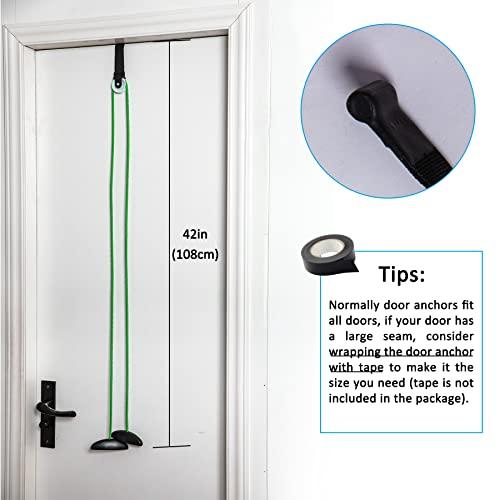 Hshbxd Shoulder Pulley Over The Door Physical Therapy System, Exercise Pulley, Alleviate Shoulder Pain and Facilitate Recovery from Surgery (Green)