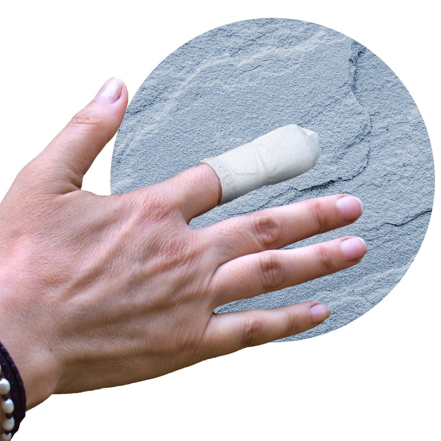 BOUNCEBACK MediMitt FingerMitt Non Adhesive Fingertip and Full Coverage Bandages with Fastening Strap (Large (10 Pack))