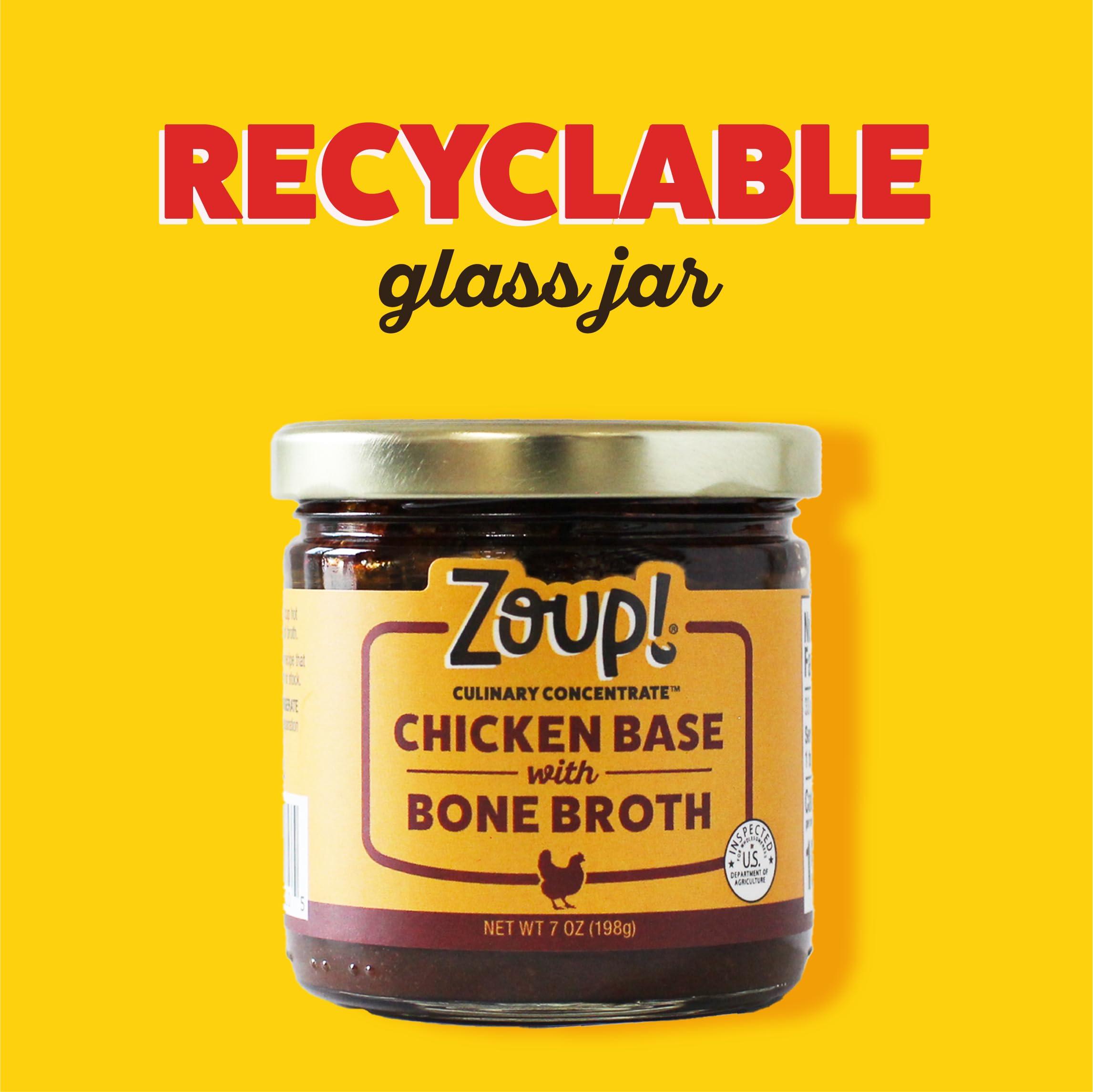 Zoup! Zoup! Good, Really Good Chicken Bone Broth Culinary Concentrate, 2 Pack, 7 Oz Each