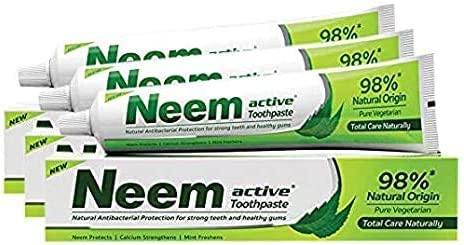 NEEM Neem Active Toothpaste 100 Grams Pack of 3