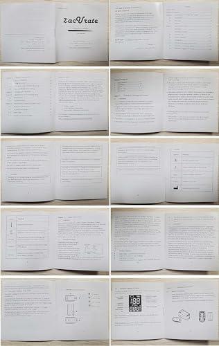 Zacurate Zacurate Pro Series 500DL Fingertip Pulse Oximeter Blood Oxygen Saturation Monitor with Silicone Cover, Batteries and Lanyard (Royal Black)