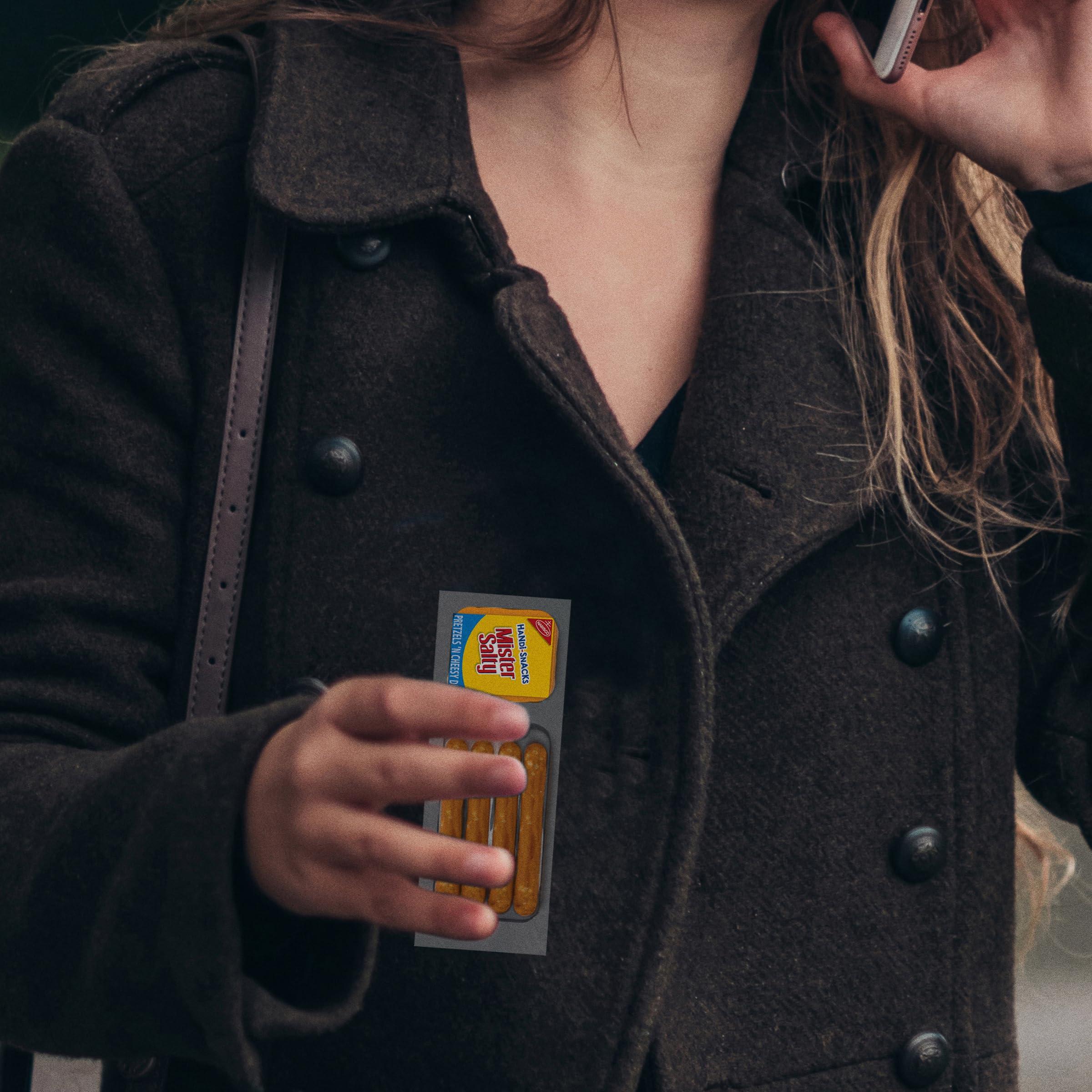 Handi-Snacks Handi-Snacks Mister Salty Pretzels \'N Cheesy Dip Snack Packs, 10 Snack Packs