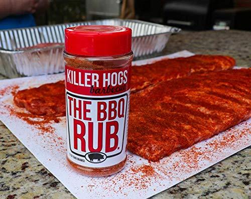 Killer Hogs Killer Hogs The BBQ Rub Pack of 2 Bottles | Championship Grill Seasoning for Beef, Steak, Burgers, Pork, and Chicken | Contains Two 11 Ounce Bottles (2-Pack)