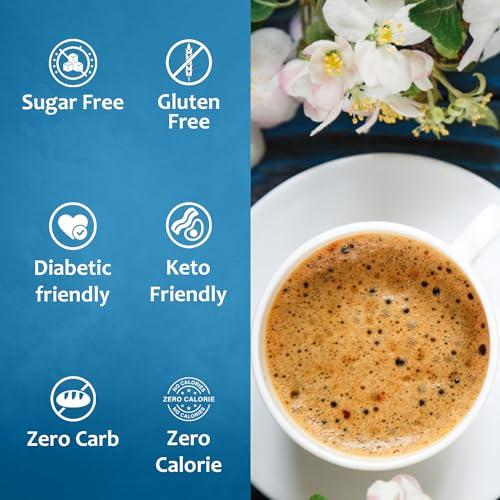 SYRUVIA Syruvia Sugar Free French Vanilla Syrup With Syrup Pump Dispenser French Vanilla Coffee Syrup Flavor, 25.4 fl oz, Kosher, Gluten Free, Perfect for Coffee, Drinks, Soda, Desserts, and More