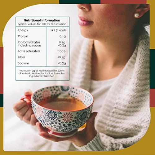 Kericho Gold Kericho Gold Black Tea - Rich in Antioxidants - Orange Pekoe Tea - Kenya Origin - Unique Flavor - 100 Envelopes Tea Bags (Pack of 2)