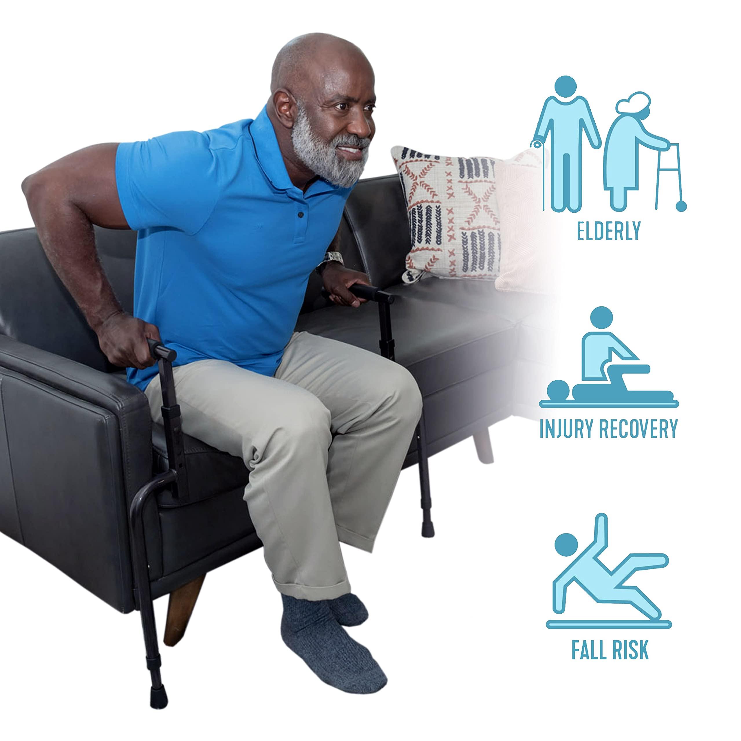 Able Life Comfortably Independent Able Life Universal Stand Assist, Chair Lift Assist for Elderly, Grab Bar Standing Aid for Seniors, Daily Living Mobility Aid