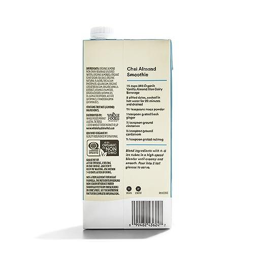 365 by Whole Foods Market 365 by Whole Foods Market, Organic Vanilla Almond Milk, 32 Fl Oz