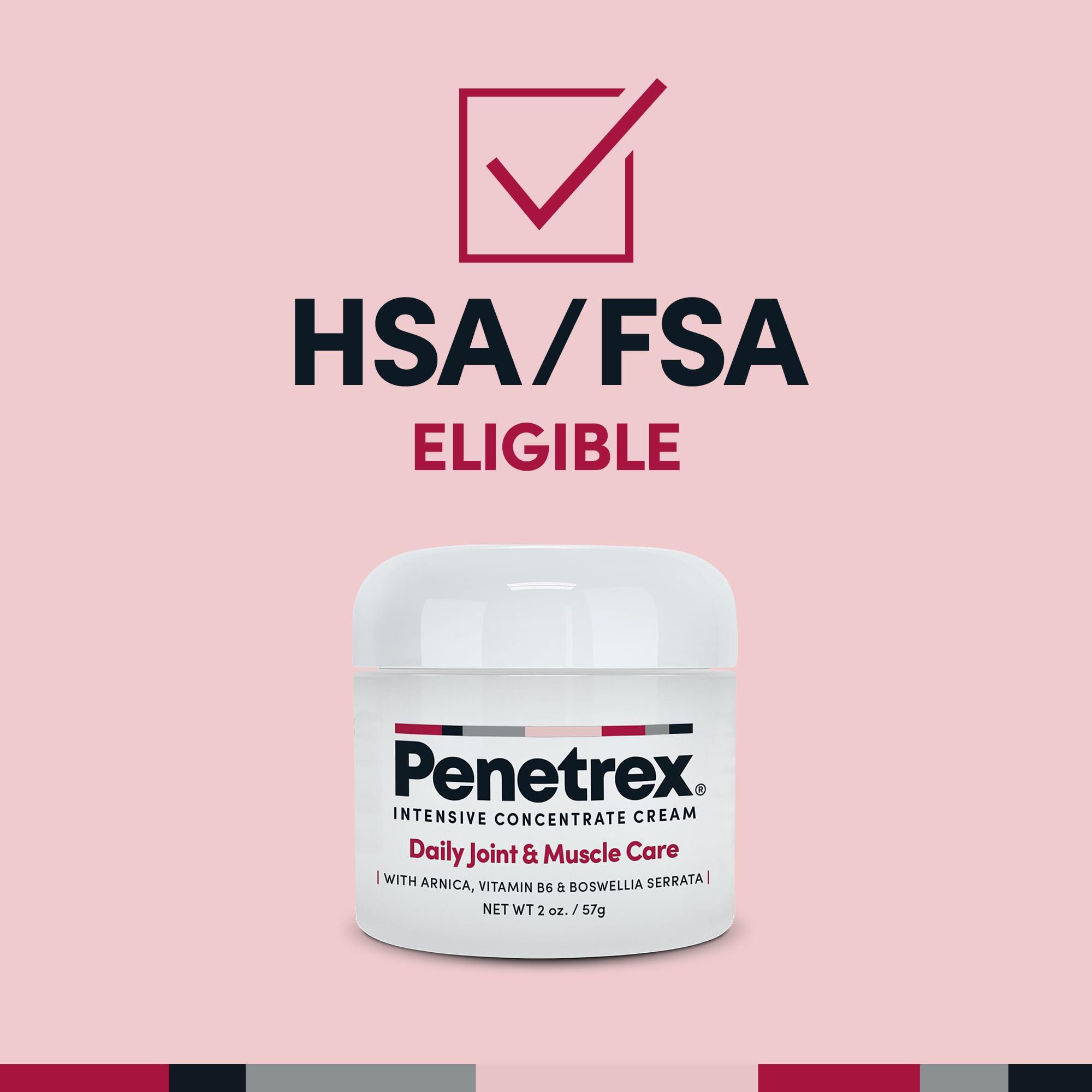 Penetrex Penetrex Joint & Muscle Therapy  Soothing Comfort for Back, Neck, Hands, Feet  Premium Whole Body Rub with Arnica, Vitamin B6 MSM & Boswellia  2oz 3-Pack