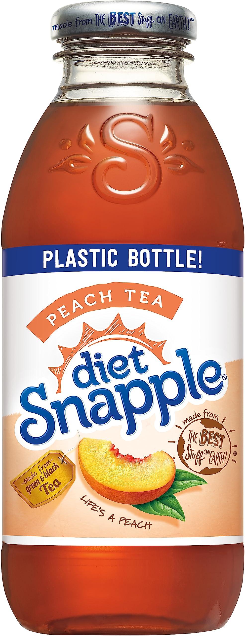 Snapple Snapple Diet Peach Tea, 16 Oz, 12/Pack (10099496)