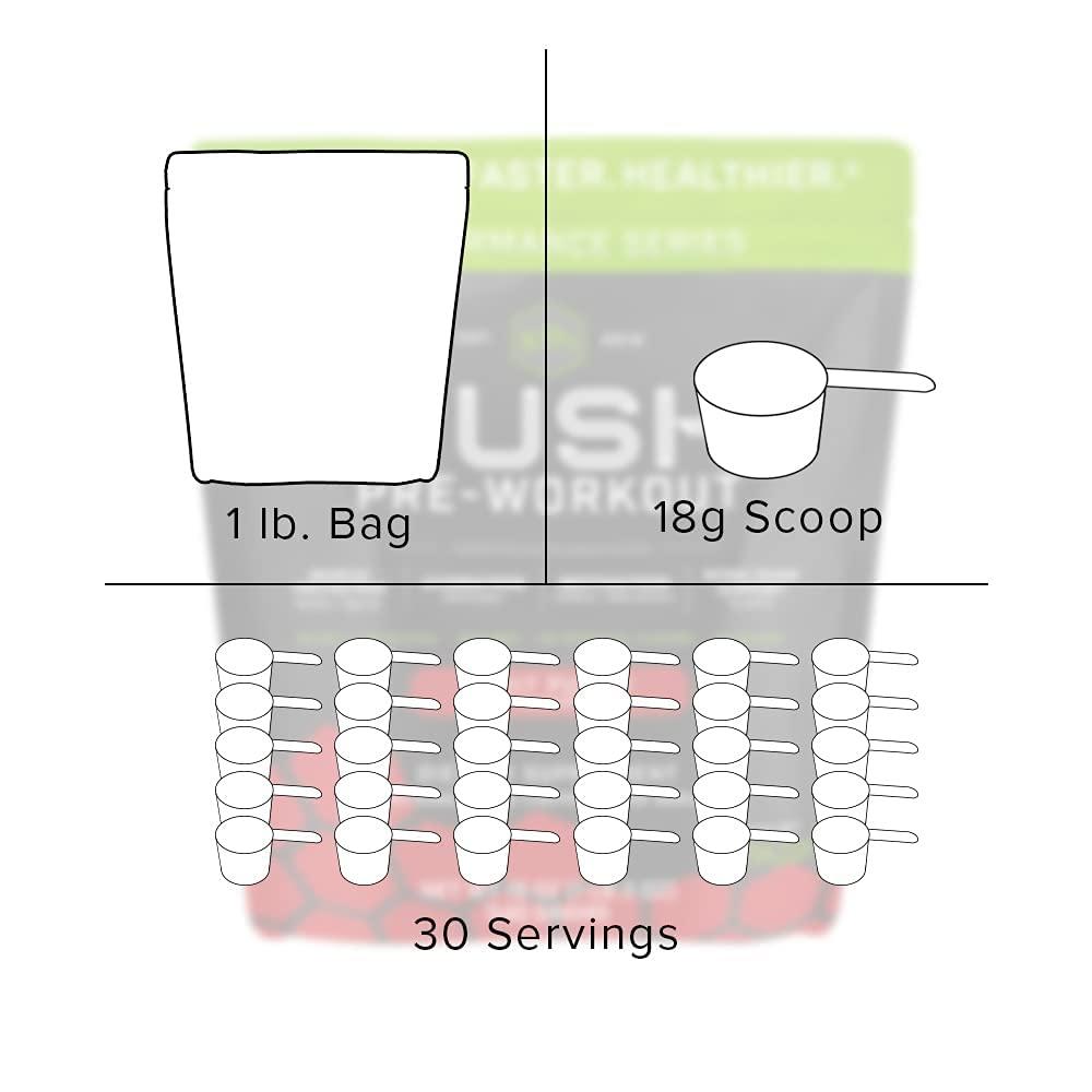 SFH SFH Push Pre-Workout Powder (Lemonade) BCAAs for Muscle Repair | Electrolytes | Non-Dairy, No Artificial Flavors, Colors, Sugar, Soy, Gluten, or GMOs (Bag)