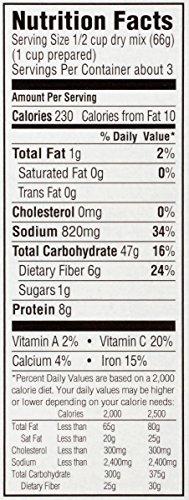 Zatarain's Zatarain's Black Beans & Rice, 7 oz (Pack of 12)