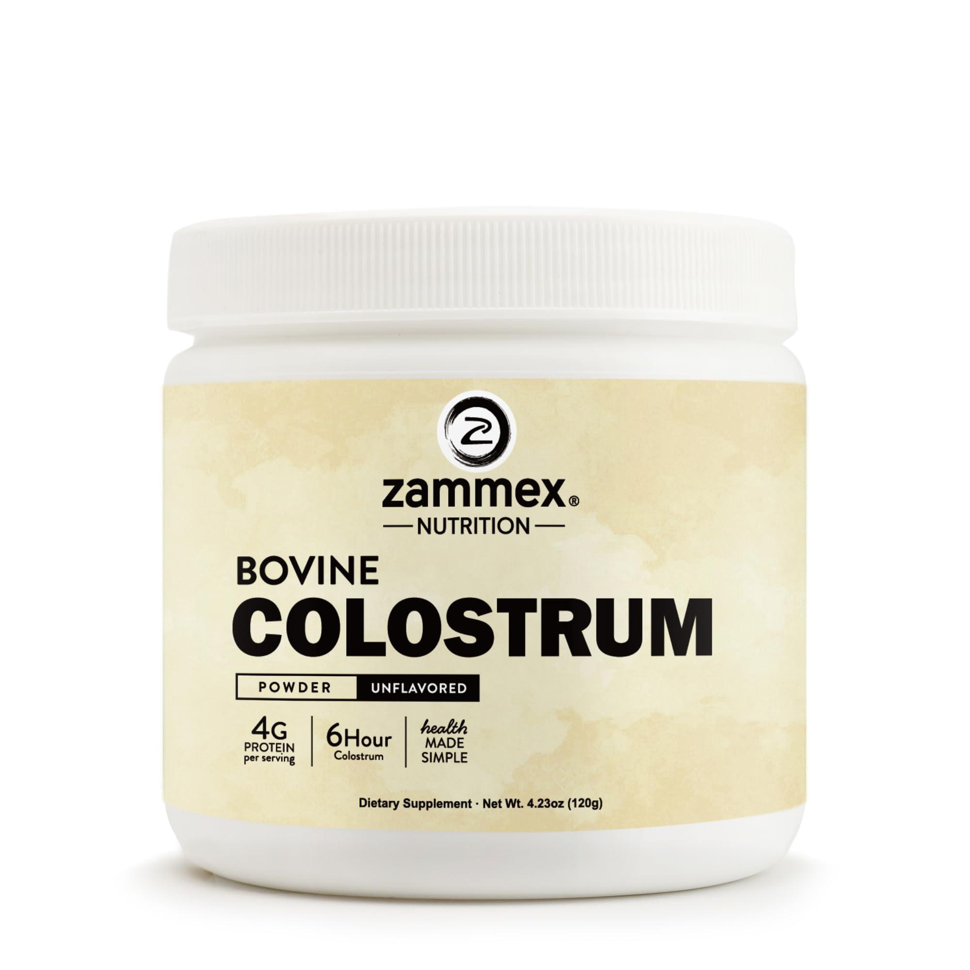 Zammex Zammex Bone Broth Protein + Bovine Colostrum Powder