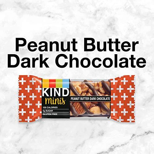 KIND KIND Minis, Peanut Butter Dark Chocolate, 7 Oz (Pack of 10) (Pack of 2)