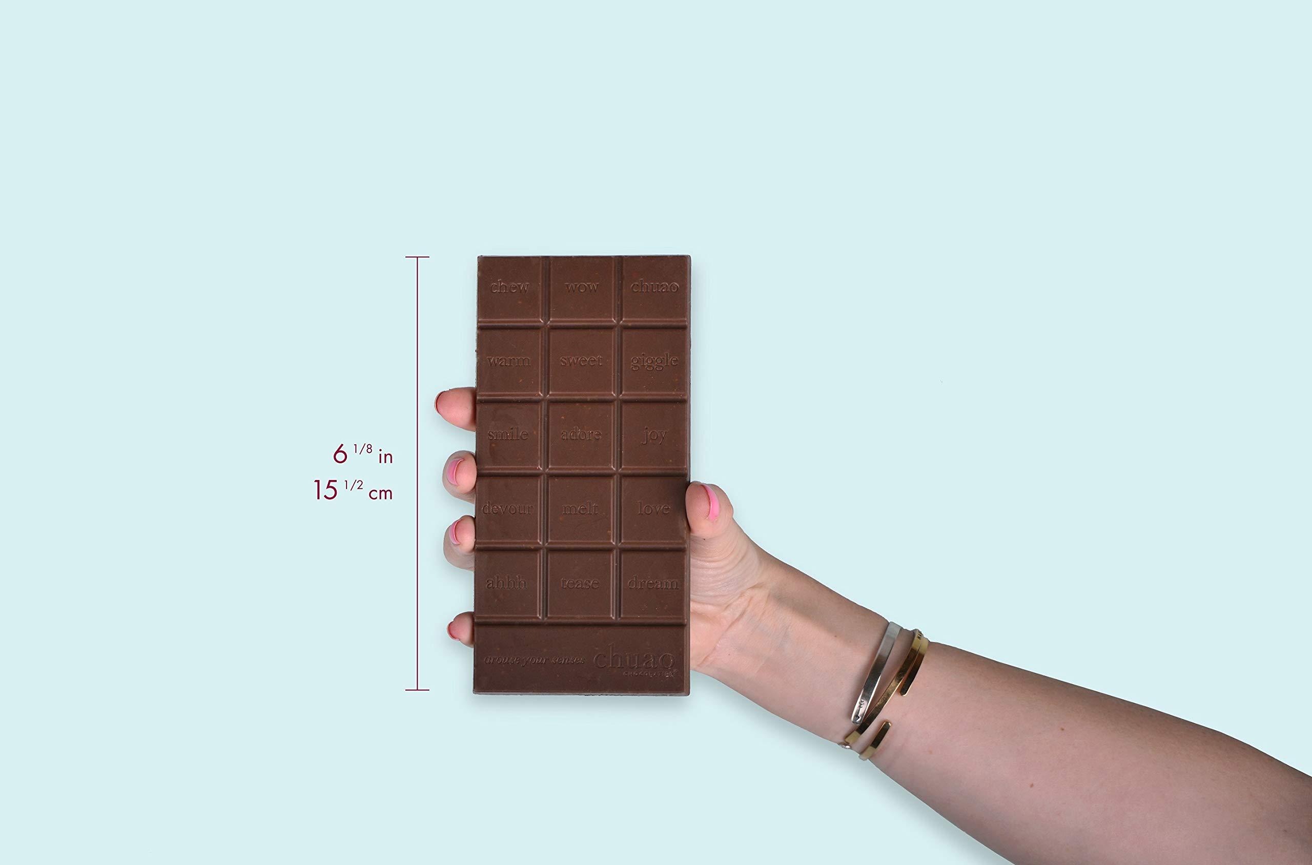 Chuao Chocolatier Chuao Chocolatier Gourmet Assorted Milk and Dark Chocolate Bar Gift Box | For Gift Baskets, Christmas, Valentines, Birthday, Care Package | 10 Ct