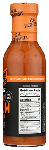 The New Primal The New Primal Medium Buffalo Dipping and Wing Sauce, Gluten Free, 12.5 Fluid Ounce (Pack of 6)