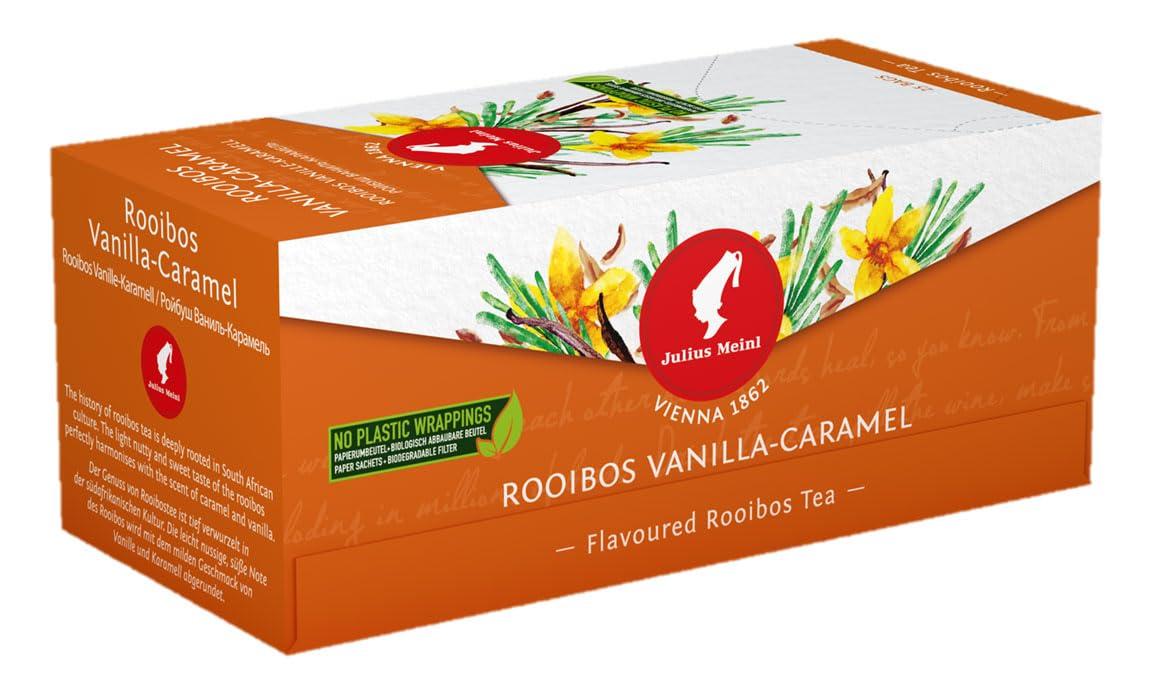 Julius Meinl Julius Meinl Rooibos Vanilla-Caramel Herbal Tea 25 tea bags