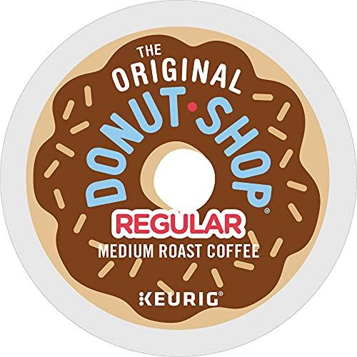 The Original Donut Shop The Original Donut Shop Regular Keurig Single-Serve K-Cup Pods, Medium Roast Coffee, 12 Count (Pack of 6), Total 72 Count