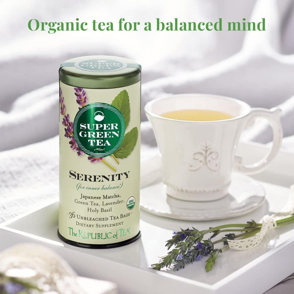 The Republic of Tea Republic Of Tea, Tea Supergreen Serenity Organic, 36 Count