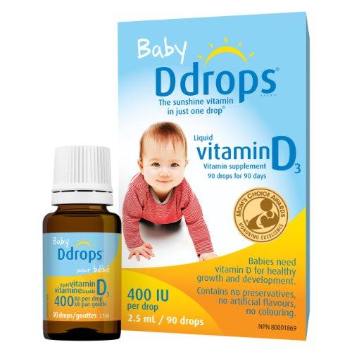 Ddrops D Drops Baby Liquid Vitamin D (90 Drops)