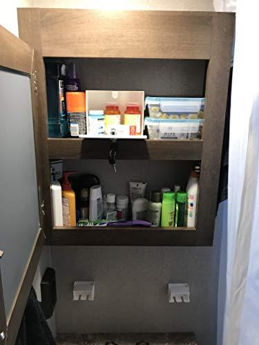 DR. ORGANIZER Secure-A-Meds Steel Locking Box, keeping your Medications, private & secure. USA Patent Pending