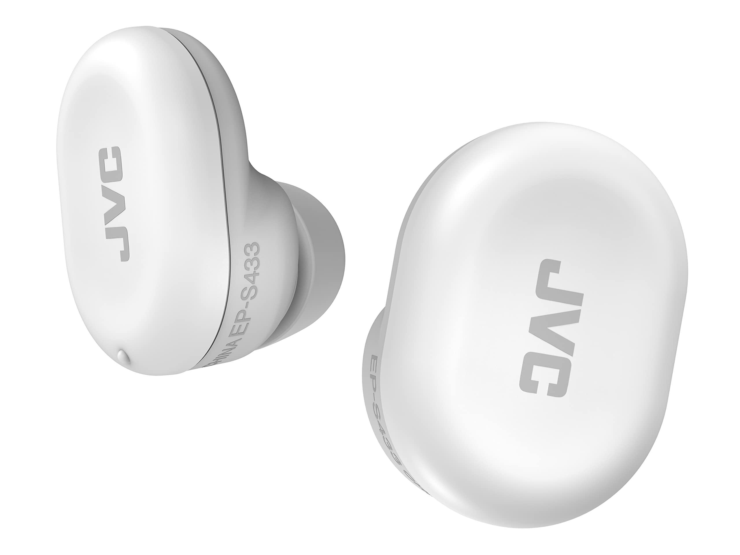 JVC JVC Ultimate Sleeping Earplugs, 35dB Noise Reduction, Water Resistance, Carrying case, Additional Ear-Pieces - EPS433 (White)
