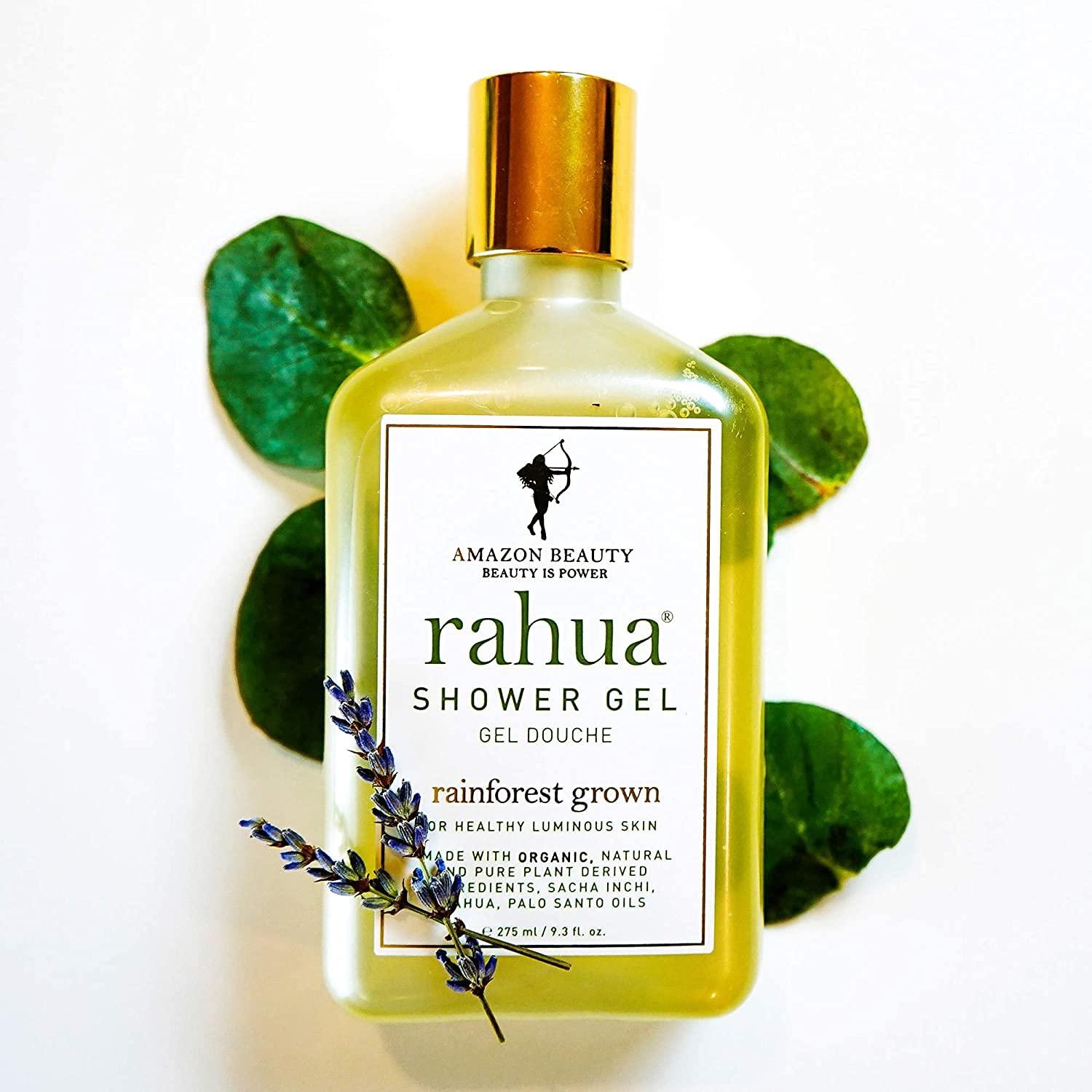 Rahua Rahua Shower Gel 9.3 Fl Oz, Natural Body Wash Soap Made with Plant Based Organic Ingredients, Vanilla, Palo Santo, Lavender, Eucalyptus, Polyphenols, For Skin\'s Moisture Balance, All Skin Types