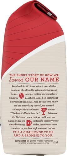 Seattle\'s Best Coffee Seattles Best Coffee, Medium Roast Ground Coffee, House Blend, 100% Arabica, 1 Bag (12 oz)