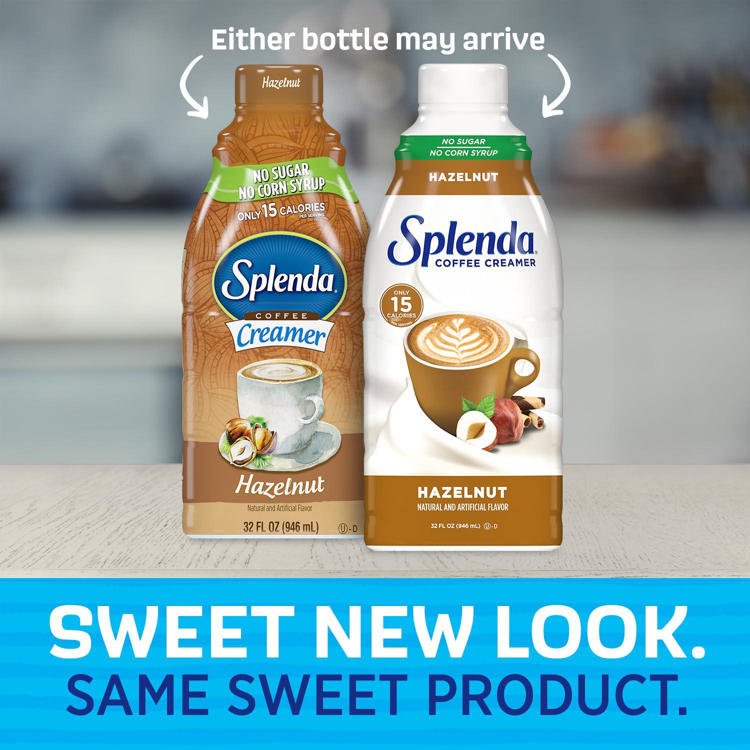 SPLENDA SPLENDA Sugar Free Hazelnut Coffee Creamer, 32 Fl Oz.