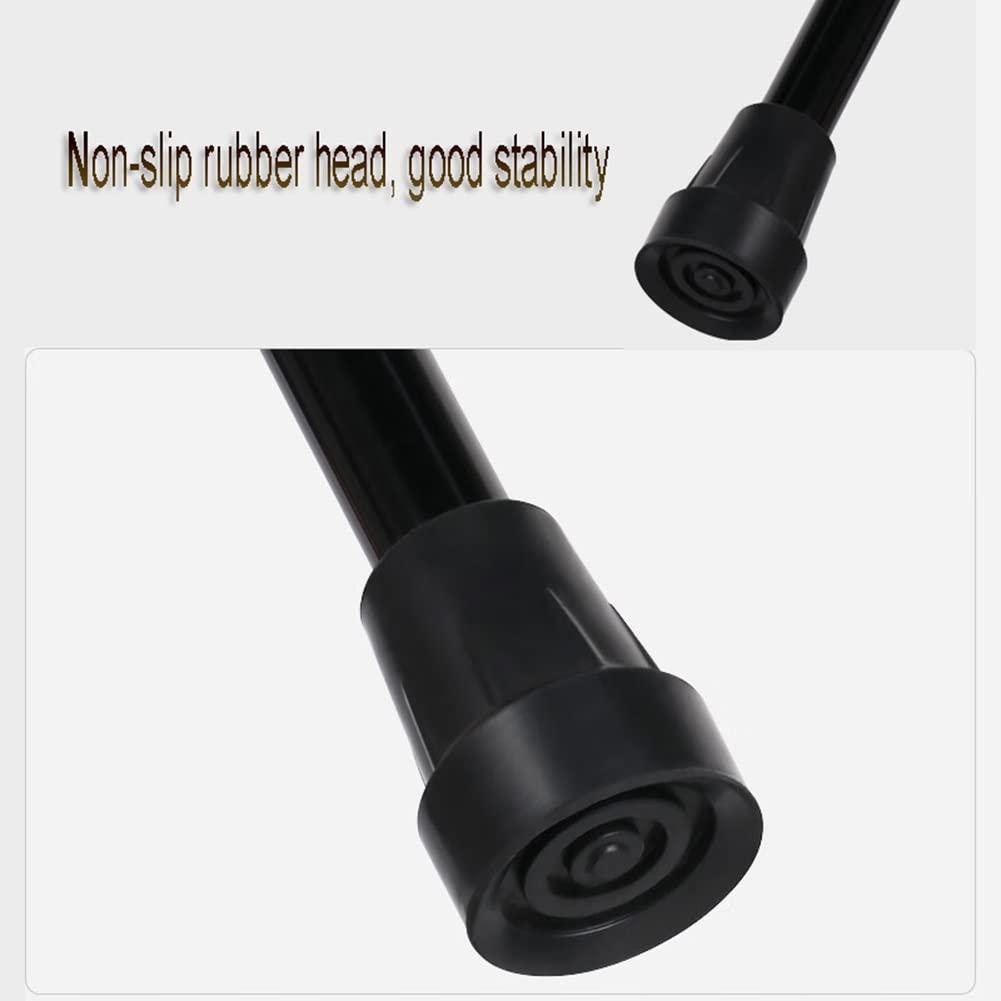 NineLife Basics Adult Forearm Crutches, Walking Crutches, Crutches for Men and Women, 1 Unit, Adjustable Under Arm Crutches