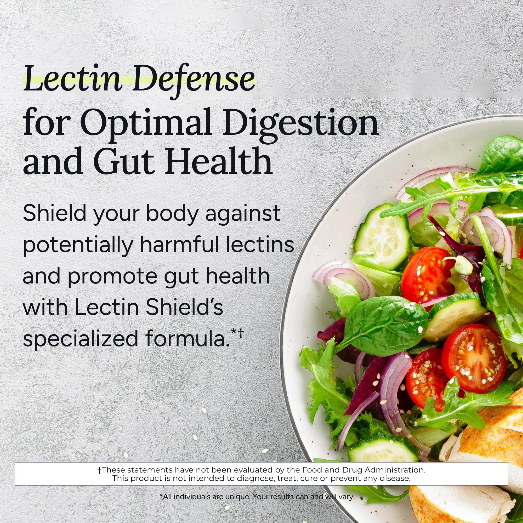 Gundry MD Gundry MD® Lectin Shield™ Intestinal Health Support and Digestive Strength Supplement, 120 Count