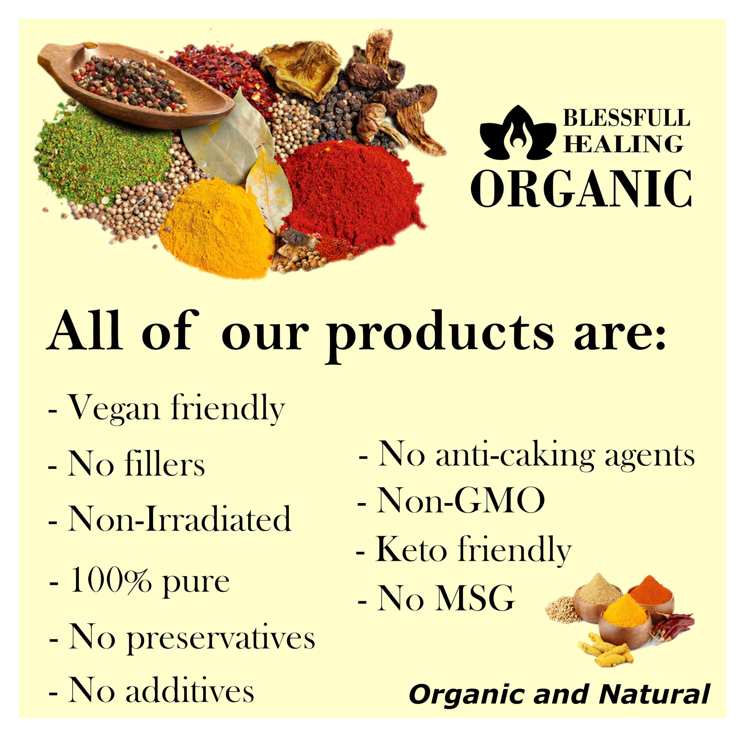 Blessfull Healing Blessfull Healing Organic Chilli Pepper 100 Gram