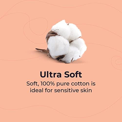 Peekapoo Peekapoo Cotton Tissues - Use Wet or Dry, Unscented, Hypoallergenic, Ultra Soft Tissues for Children, Suitable for Sensitive Skin, Strong & Absorbent, 480 Count