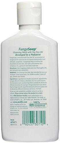 Pedifix Tea Tree Ultimates FungaSoap Cleansing Wash 6 oz (3 Pack)