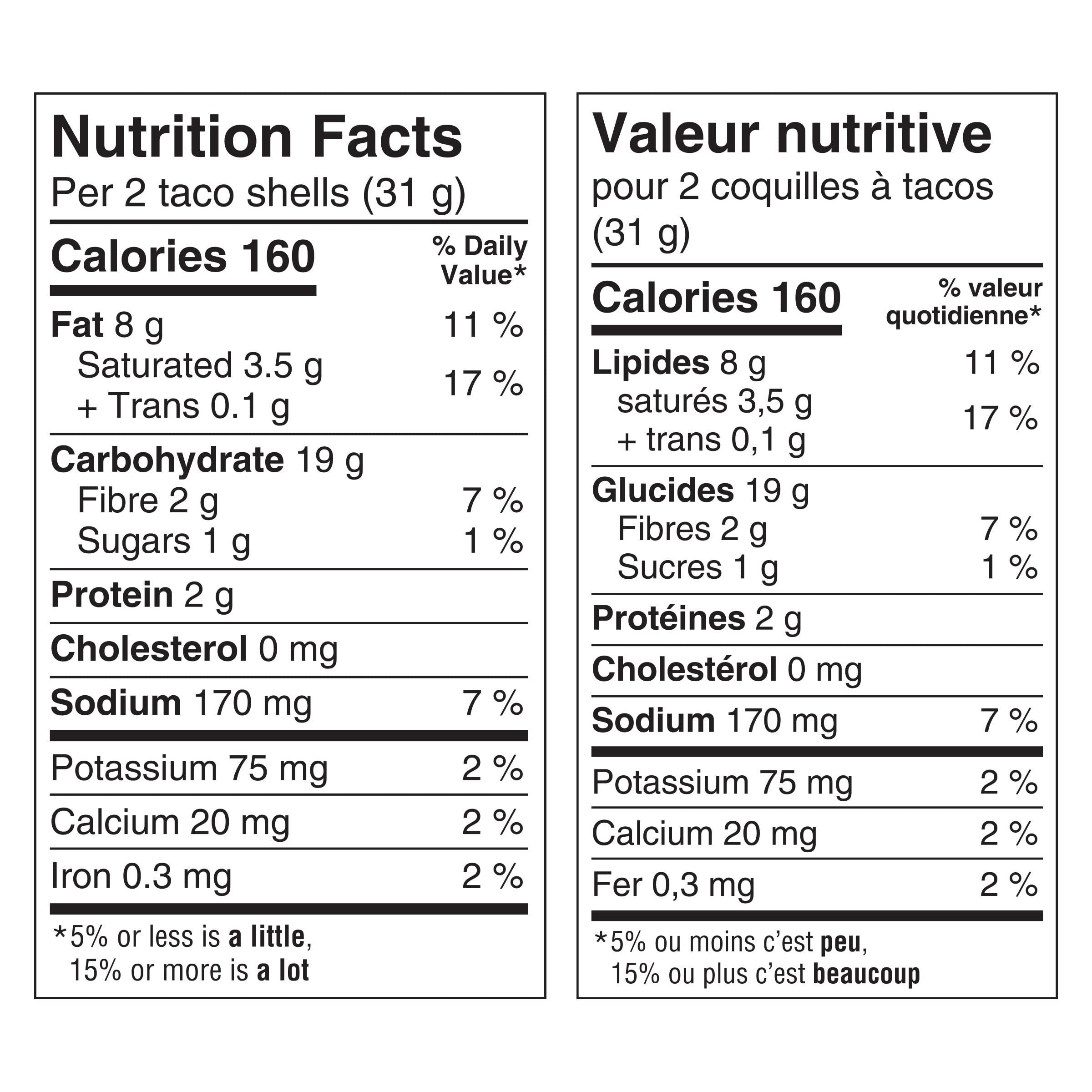 Old El Paso Old El Paso Gluten Free Cheesy Blasted Taco Shells 153g/5.4oz {Imported from Canada}