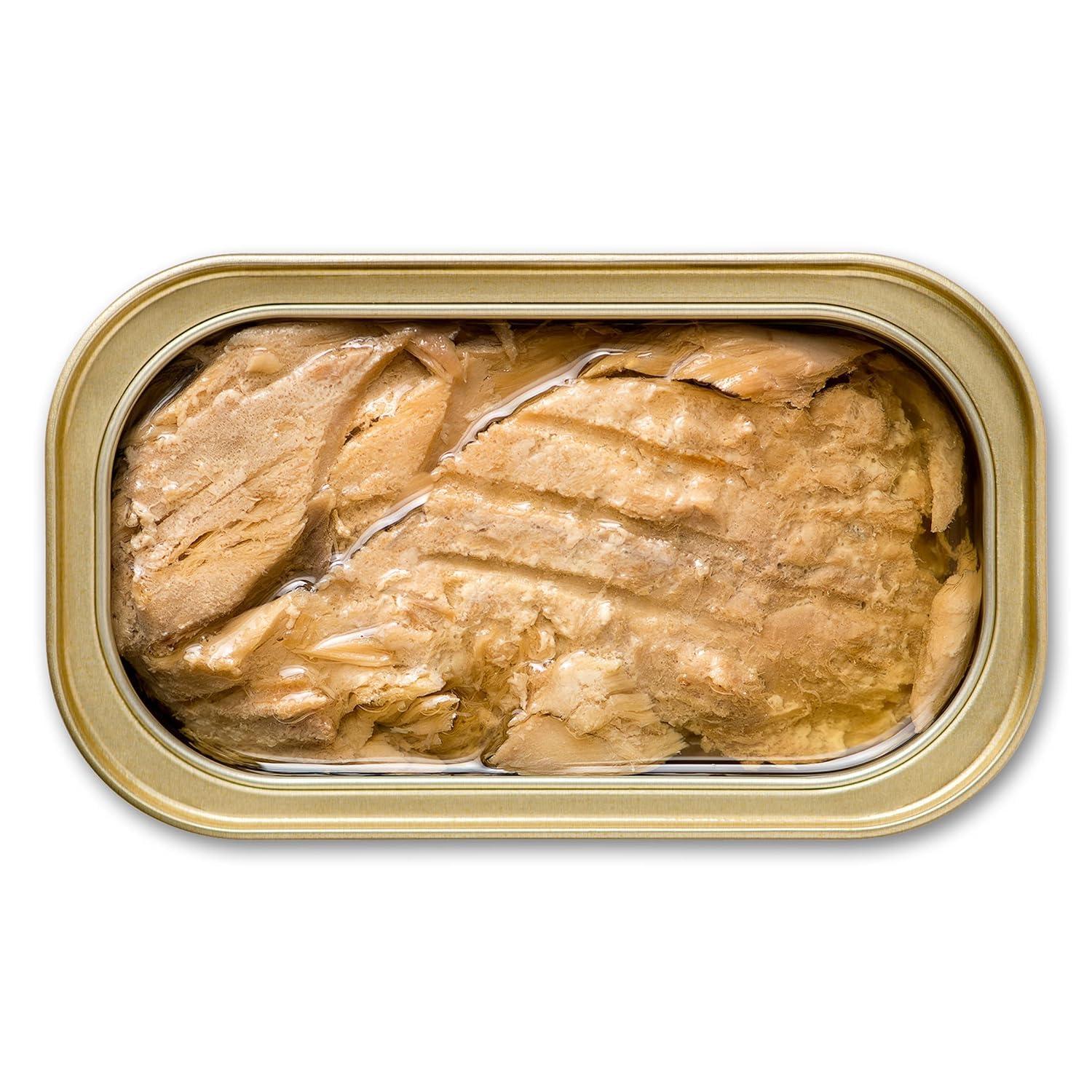 King Oscar King Oscar Mackerel in Olive Oil with Lemon, 4.05 Ounce Cans (Pack of 12), Skinless & Boneless, Wild Caught Canned Mackerel