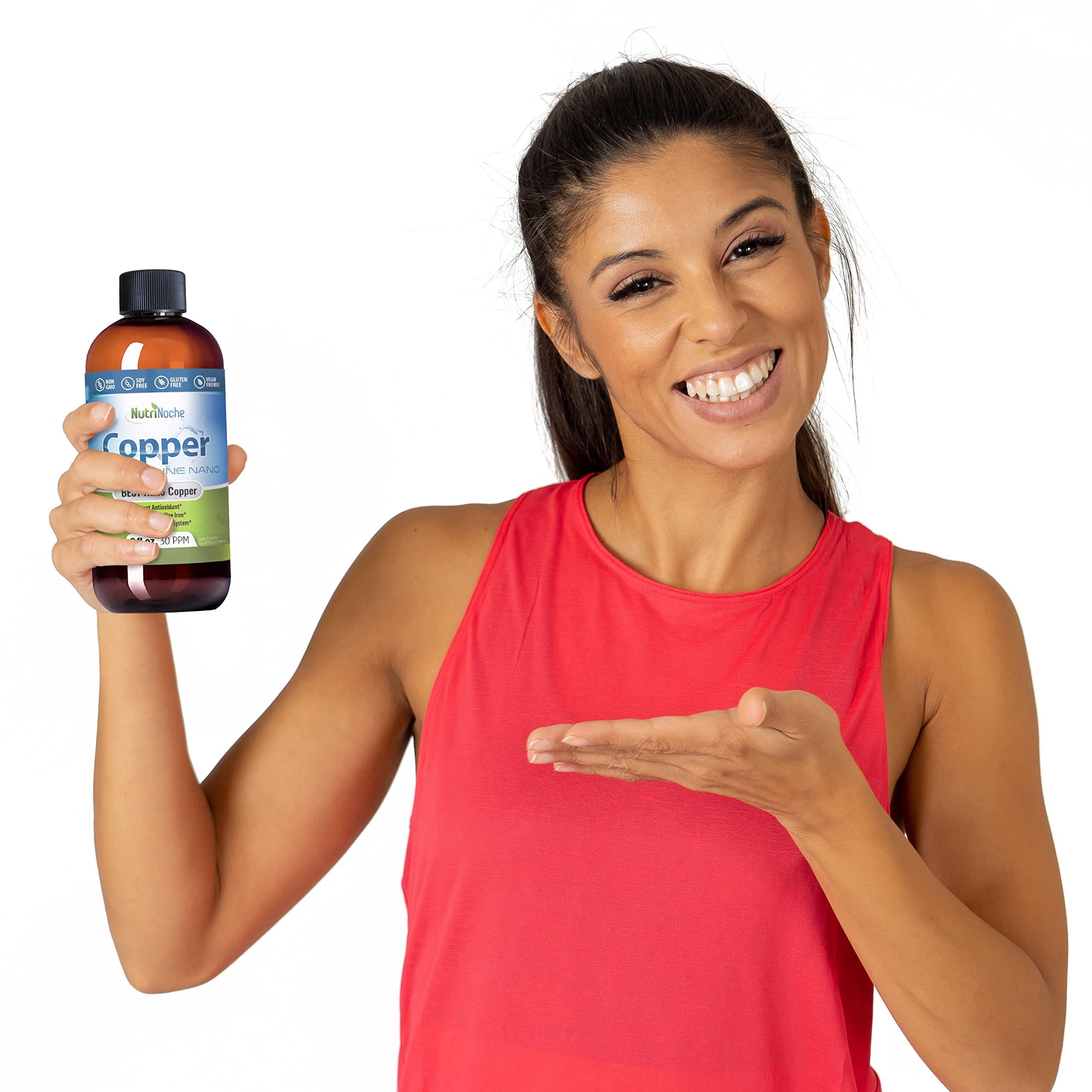 NutriNoche NutriNoche Colloidal Copper | 99.99% Ultra Pure Crystalline Nano Copper Particles