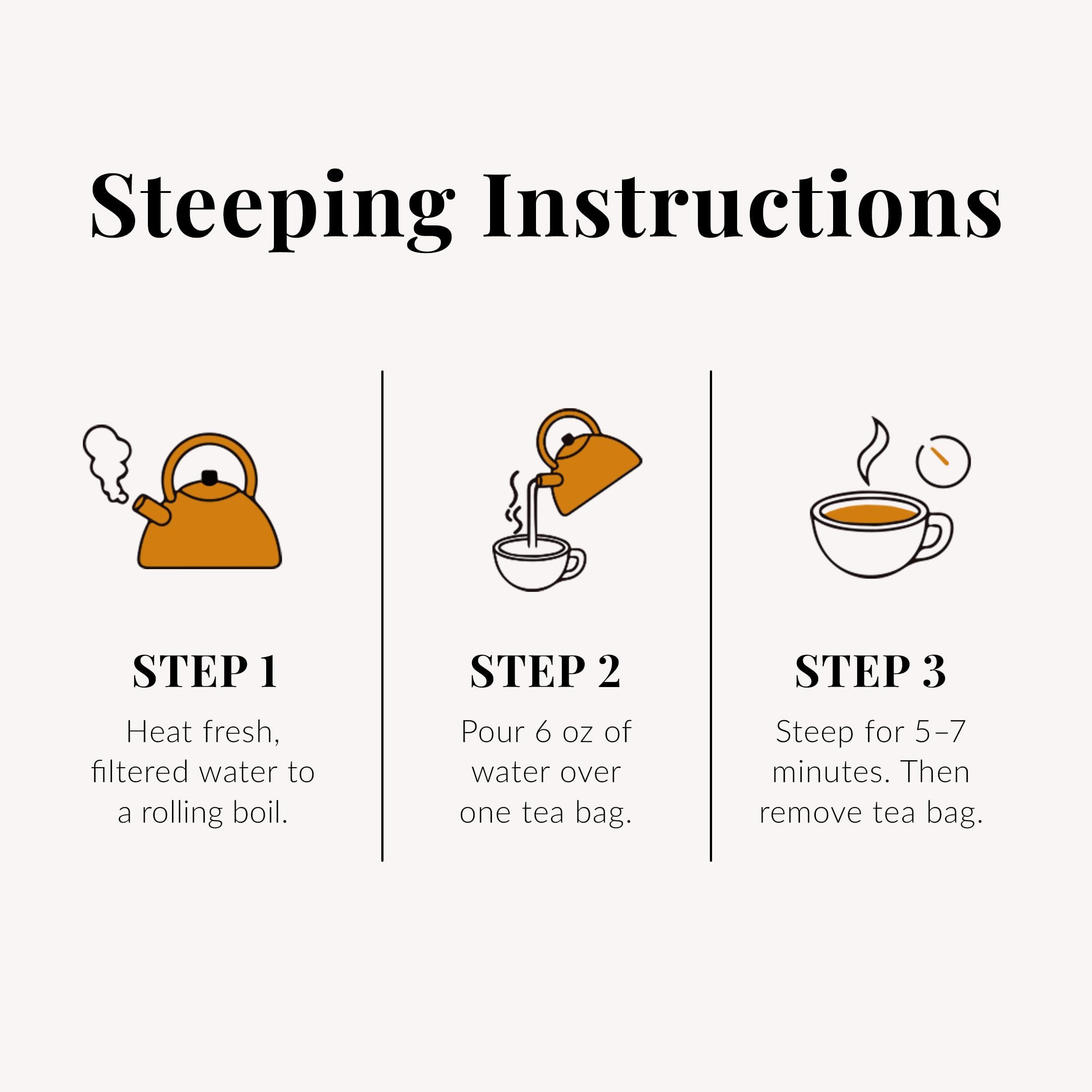 The Republic of Tea The Republic of Tea Organic Get Throat Aid Herb Tea Tin, 36 Tea Bags, Naturally Caffeine Free Be Well Tea