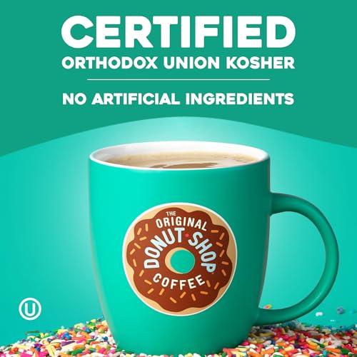 The Original Donut Shop The Original Donut Shop Regular, Keurig Single Serve K-Cup Pods, Medium Roast Coffee, 60 Count, (6 Packs of 10)