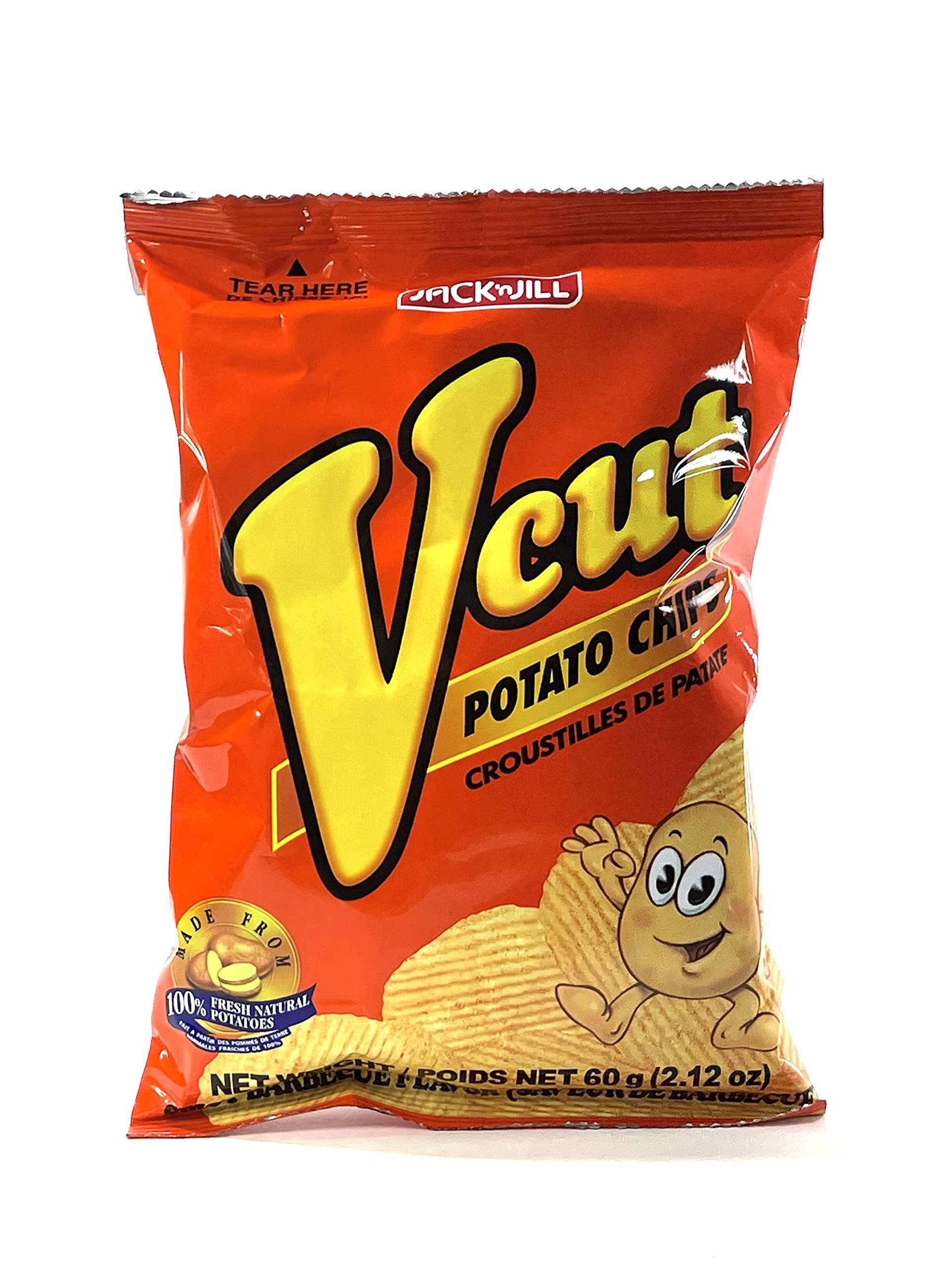 JACK N JILL Jack N Jill VCut Potato Chips 60 g 6-PACK