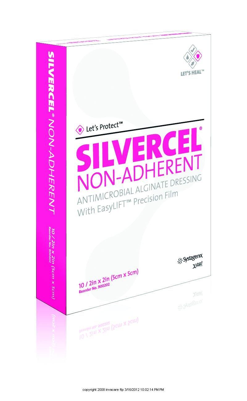 Silvercel SILVERCEL Non-Adherent Dressing [SILVERCEL NON-ADH DSG 2X2]