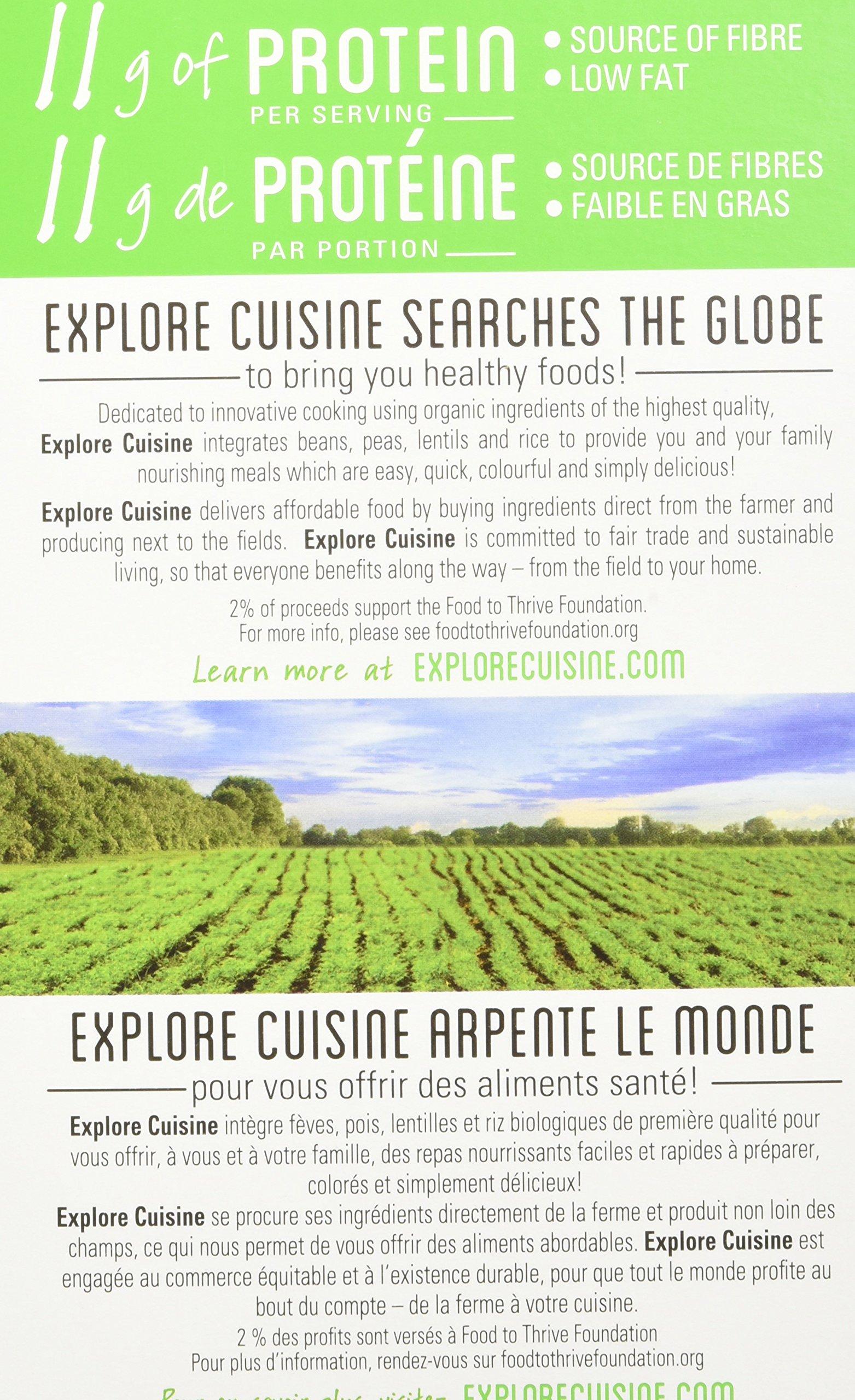 EXPLORE CUISINE Explore Cuisine Organic Red Lentil Penne Pasta, Non GMO, 8 Ounces (Pack Of 6)