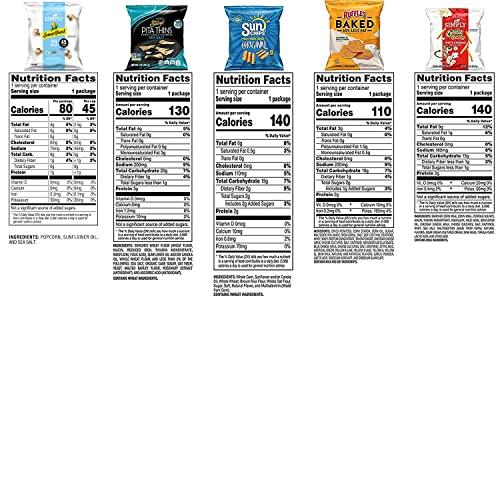 Frito Lay Frito Lay Ultimate Smart Care Package 2.0, Variety Assortment of Snacks (Pack of 40)